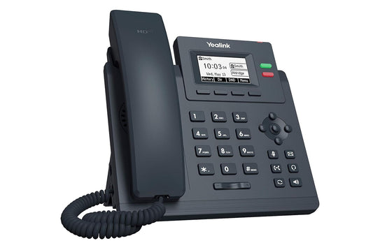 Yealink SIP-T31P IP Phone | 2-Line, HD Voice, PoE, 2.3” LCD