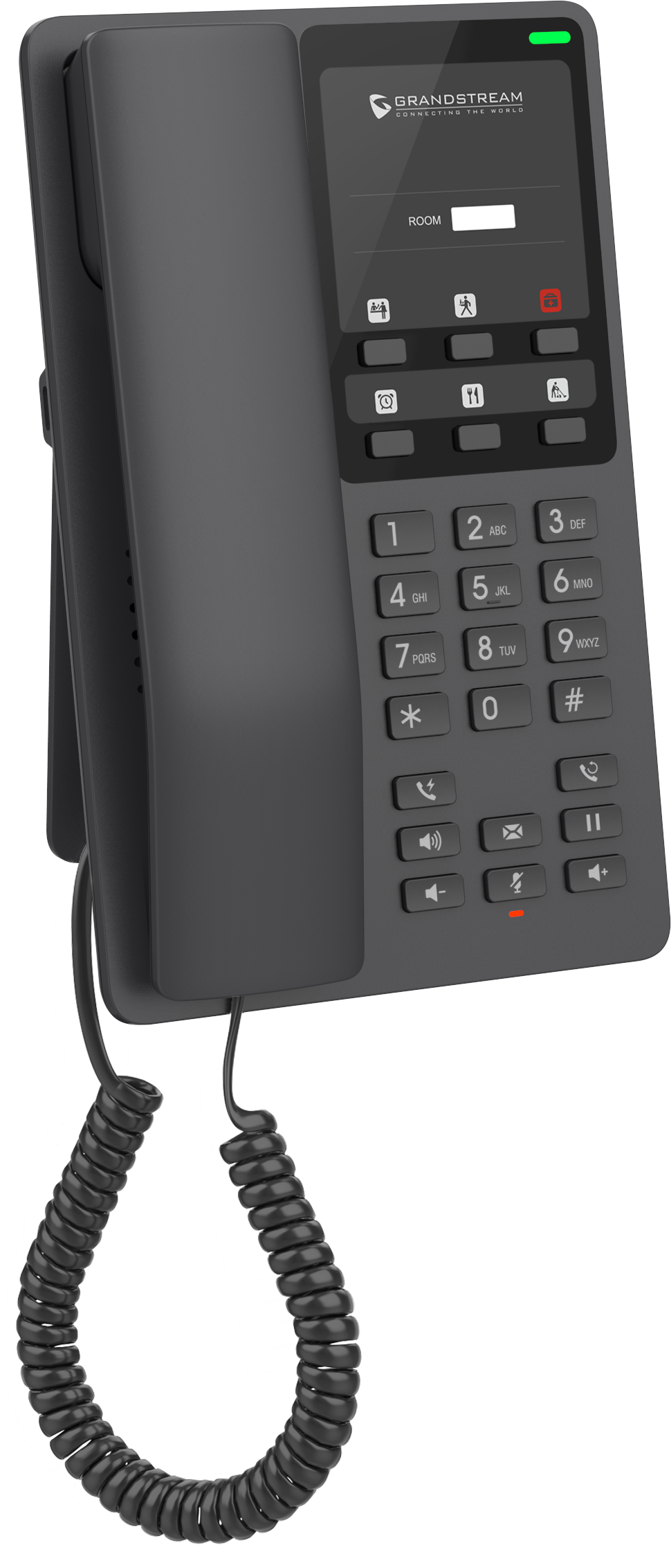 Grandstream GHP620 & GHP621 Series Compact Hotel IP Phone | PoE & Wi-Fi