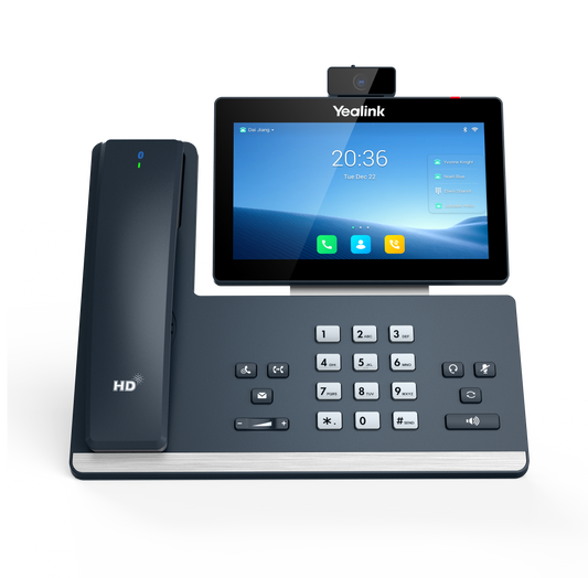 Yealink SIP-T58W Pro with Camera | Android Smart Video IP Phone with Bluetooth Handset
