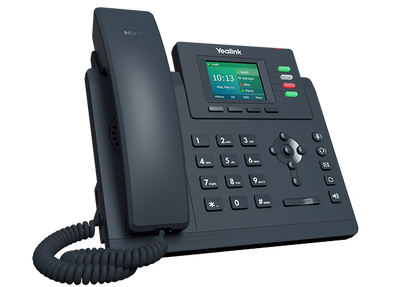 Yealink SIP-T33G IP Phone | 4-Line Color Display, Gigabit, PoE, HD Voice
