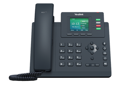 Yealink SIP-T33G IP Phone | 4-Line Color Display, Gigabit, PoE, HD Voice