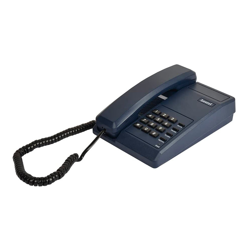 Beetel B11 | Basic Corded Telephone - Wall / Desk Mountable