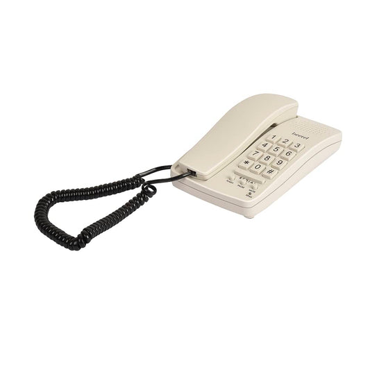 Beetel B15 | Basic Corded Telephone - Desk / Wall mount