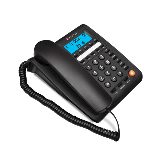 Beetel M59 | Caller ID Corded Telephone with Speakerphone - Desk / Wall mount