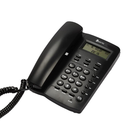 Beetel M56 | Caller ID Corded Telephone with Speakerphone - Desk / Wall mount