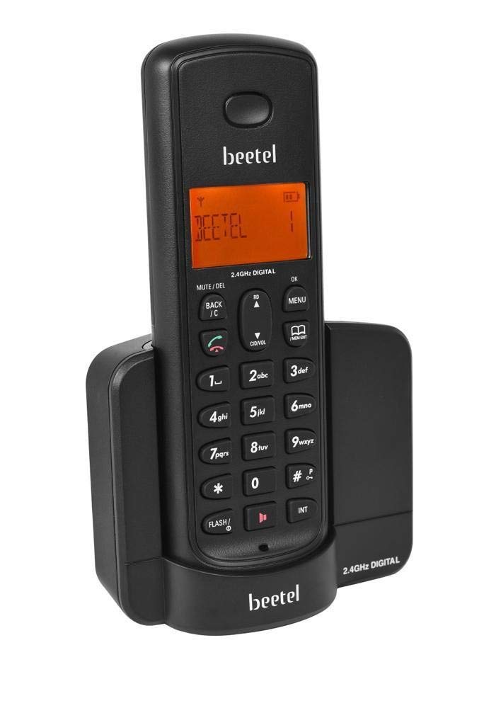 Beetel X90 | 2.4 GHz Digital Cordless Phone with Caller ID and Speakerphone