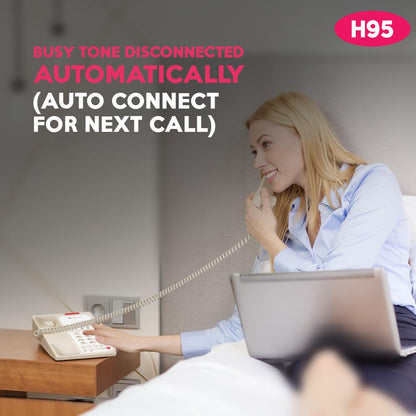 Beetel H95 | Hotel Guestroom Telephone with Speakerphone