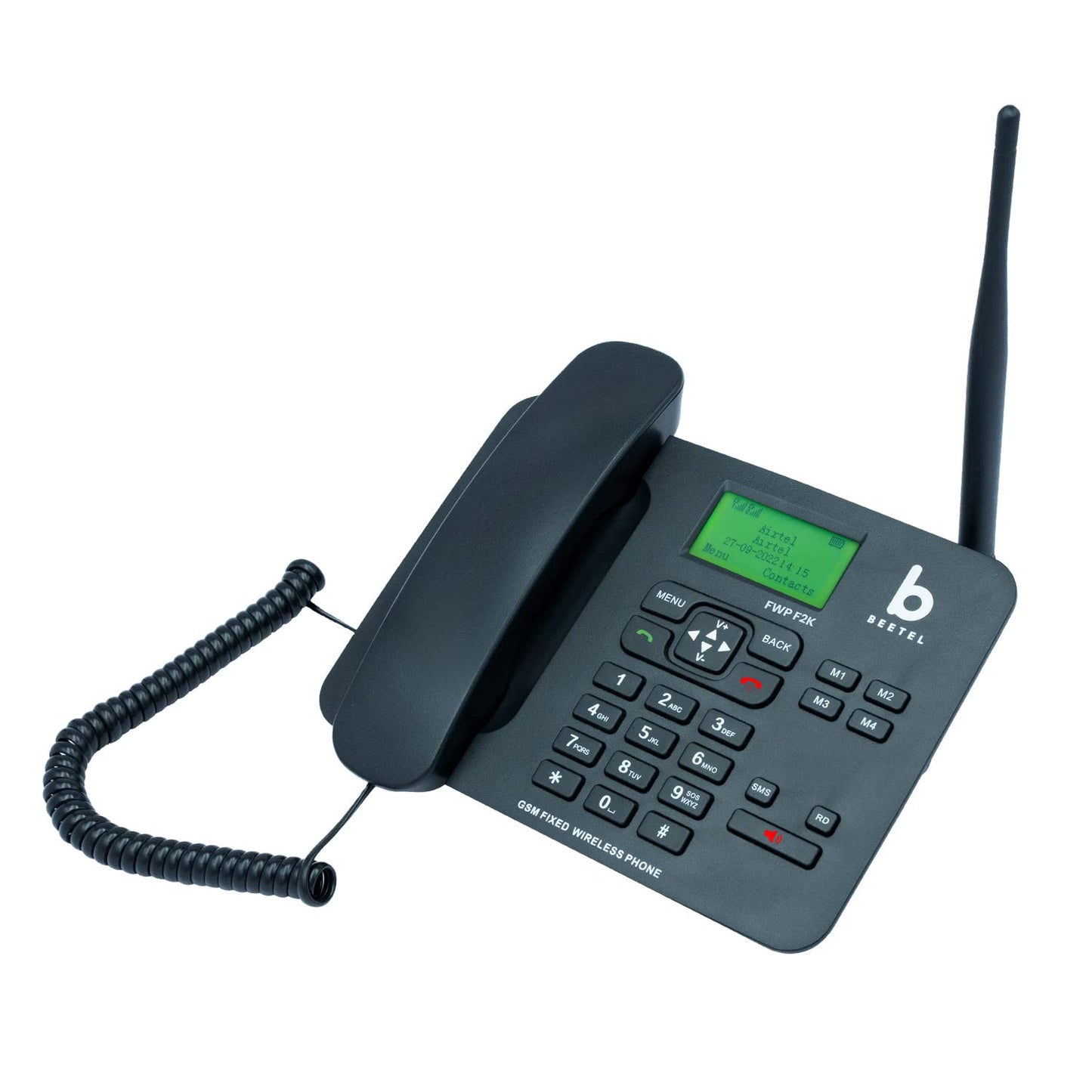 Beetel F2K | Dual SIM GSM Fixed Wireless Phone with Speakerphone and SMS