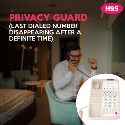 Beetel H95 | Hotel Guestroom Telephone with Speakerphone