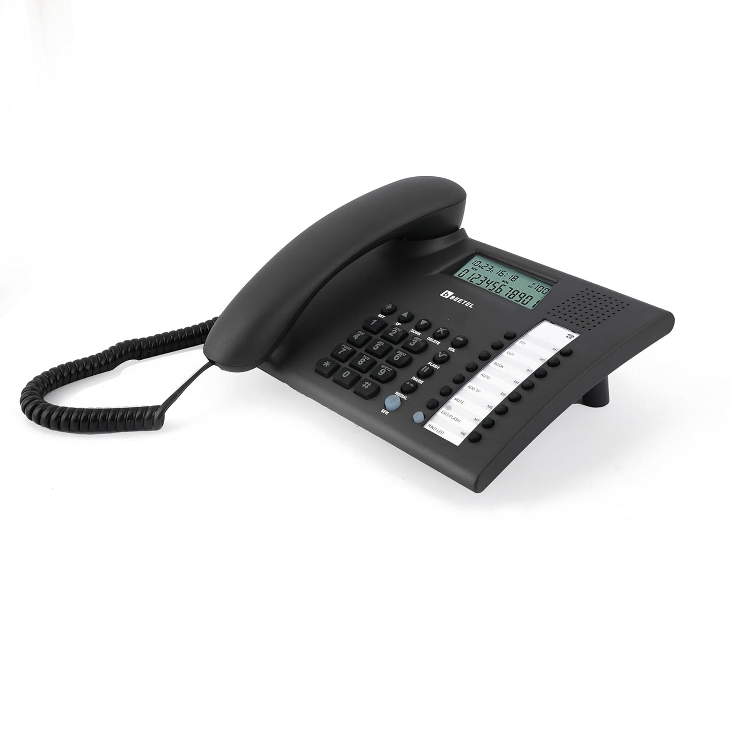 Beetel M90N | Caller ID Corded Telephone with Speakerphone - Desk mount