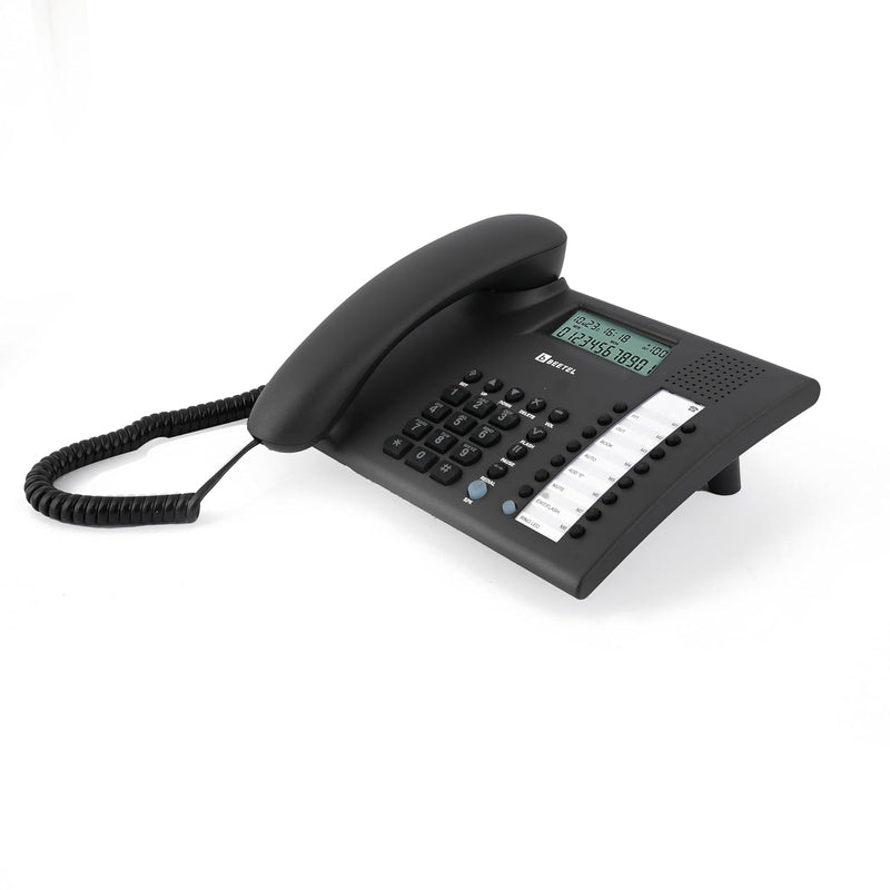 Beetel M90N | Caller ID Corded Telephone with Speakerphone - Desk mount