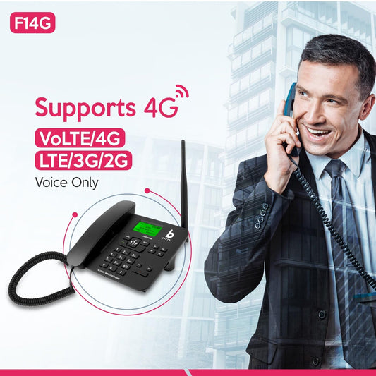 Beetel F1-4G | 4G LTE Fixed Wireless Phone with VoLTE and Speakerphone