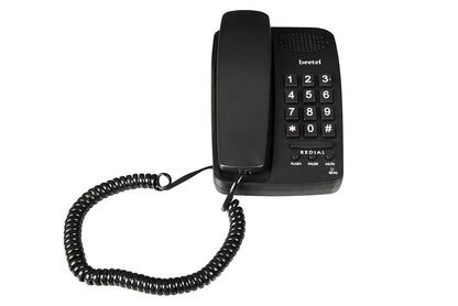 Beetel B15 | Basic Corded Telephone - Desk / Wall mount