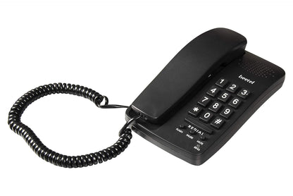 Beetel B15 | Basic Corded Telephone - Desk / Wall mount