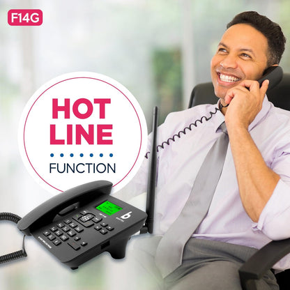 Beetel F1-4G | 4G LTE Fixed Wireless Phone with VoLTE and Speakerphone