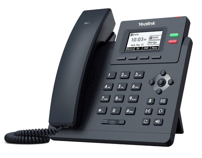 Yealink SIP-T31P IP Phone | 2-Line, HD Voice, PoE, 2.3” LCD