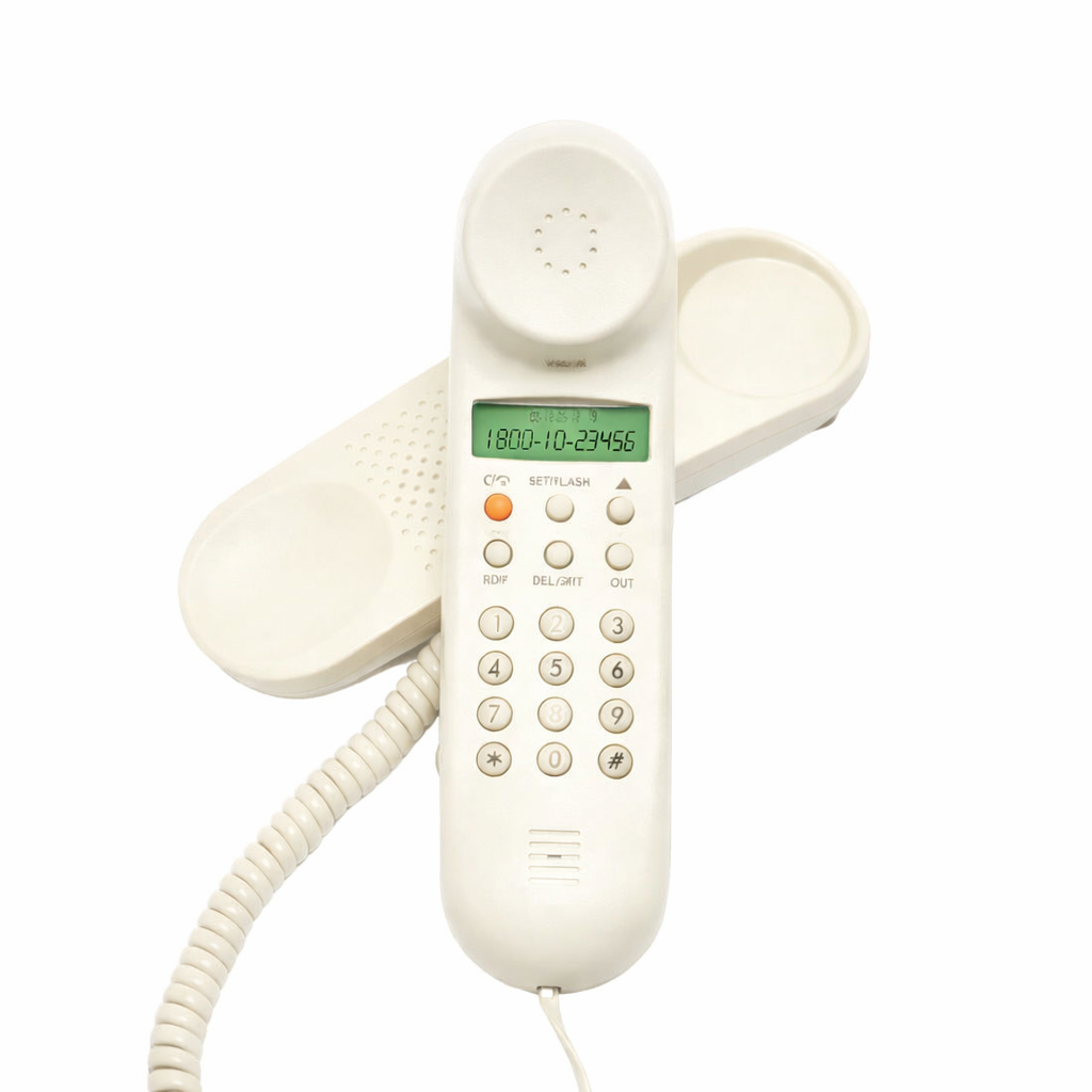 Beetel M25 | Caller ID Corded Telephone - Desk / Wall mount