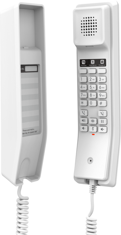 Grandstream GHP610 & GHP611 Series Compact IP Hotel Phone | 2-Line SIP Phone with HD Audio & PoE