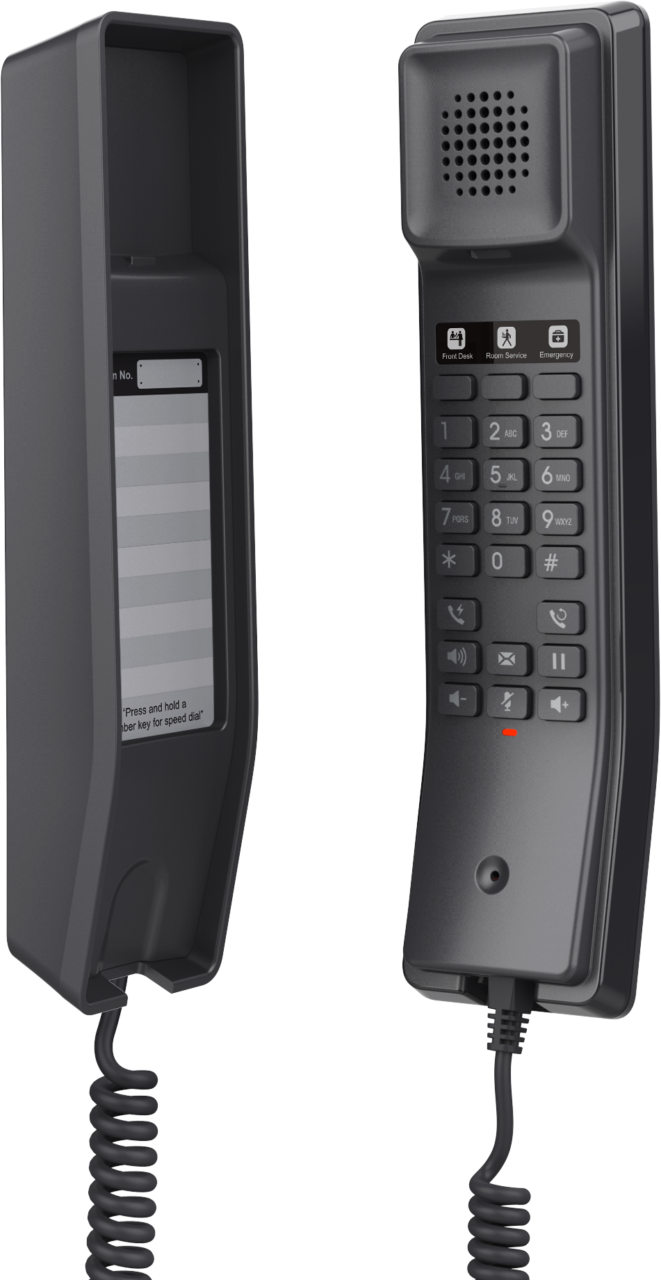 Grandstream GHP610 & GHP611 Series Compact IP Hotel Phone | 2-Line SIP Phone with HD Audio & PoE