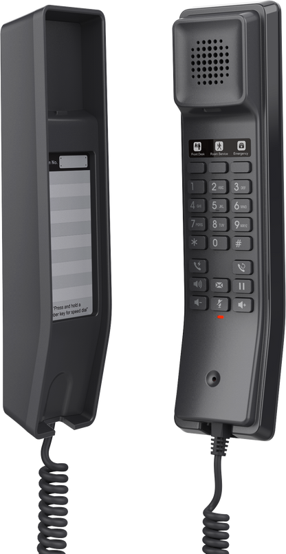 Grandstream GHP610 & GHP611 Series Compact IP Hotel Phone | 2-Line SIP Phone with HD Audio & PoE