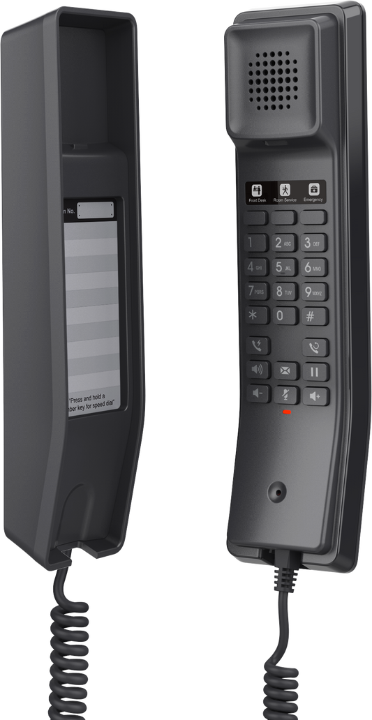 Grandstream GHP610 & GHP611 Series Compact IP Hotel Phone | 2-Line SIP Phone with HD Audio & PoE