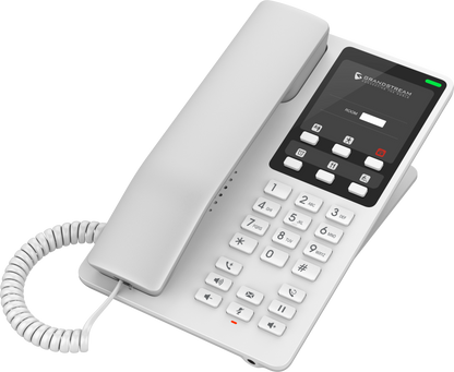Grandstream GHP620 & GHP621 Series Compact Hotel IP Phone | PoE & Wi-Fi