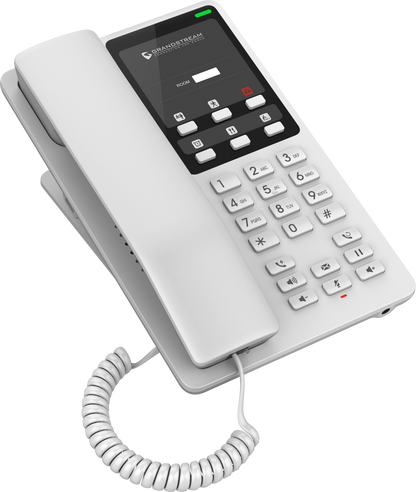 Grandstream GHP620 & GHP621 Series Compact Hotel IP Phone | PoE & Wi-Fi