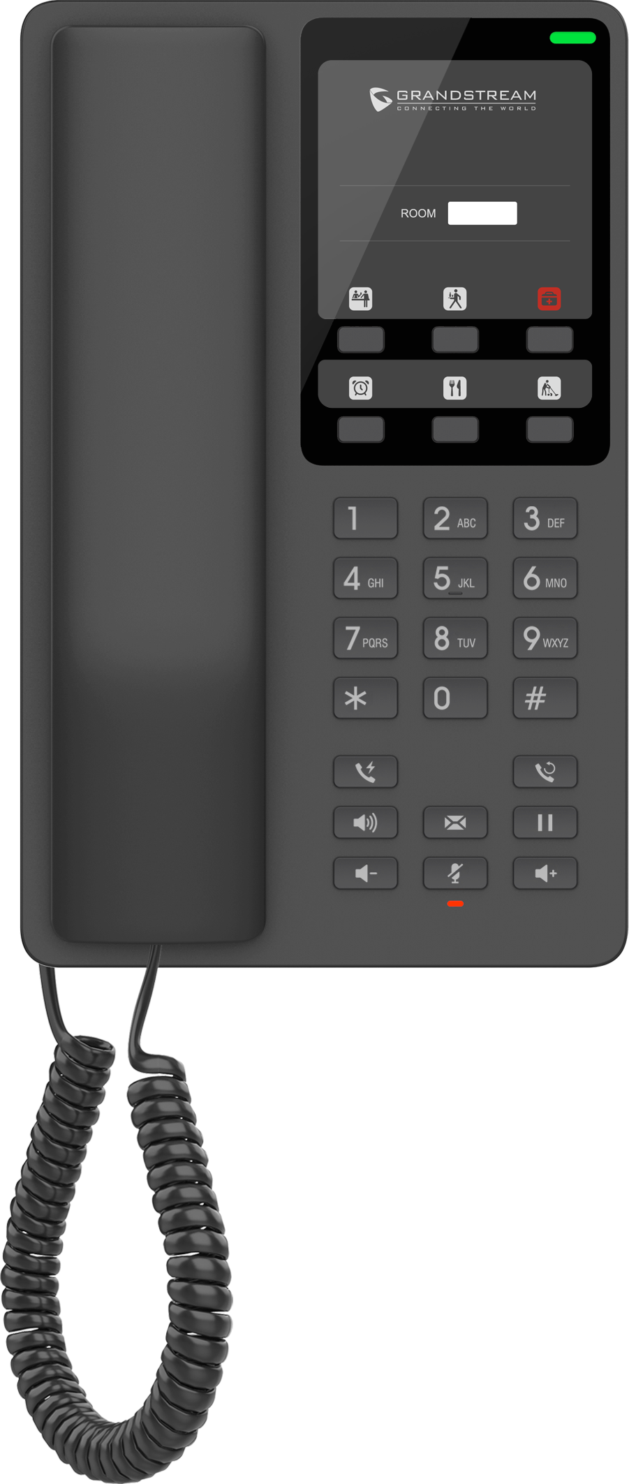 Grandstream GHP620 & GHP621 Series Compact Hotel IP Phone | PoE & Wi-Fi