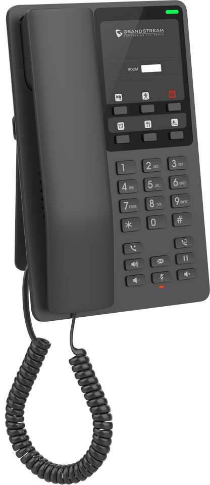 Grandstream GHP620 & GHP621 Series Compact Hotel IP Phone | PoE & Wi-Fi