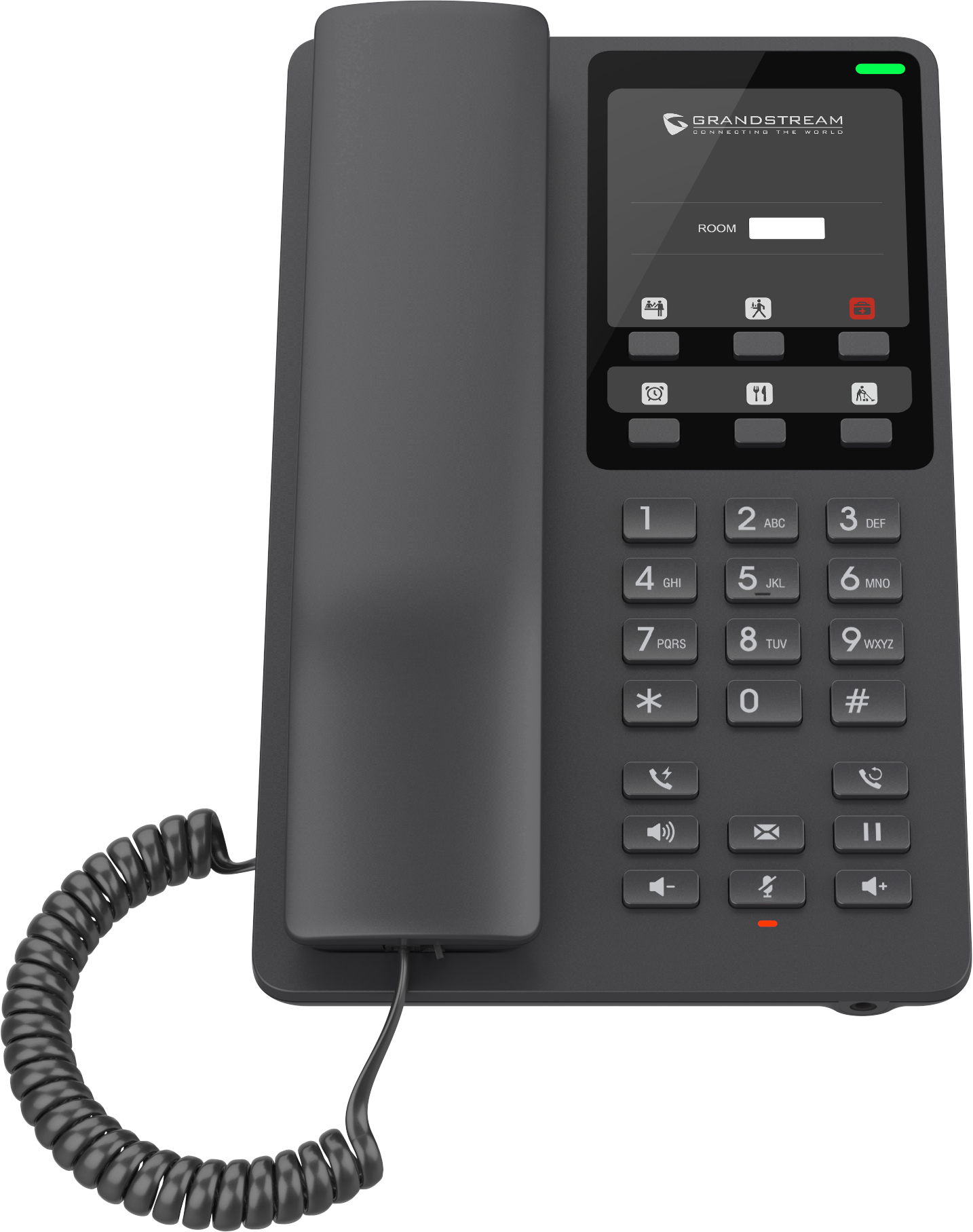 Grandstream GHP620 & GHP621 Series Compact Hotel IP Phone | PoE & Wi-Fi