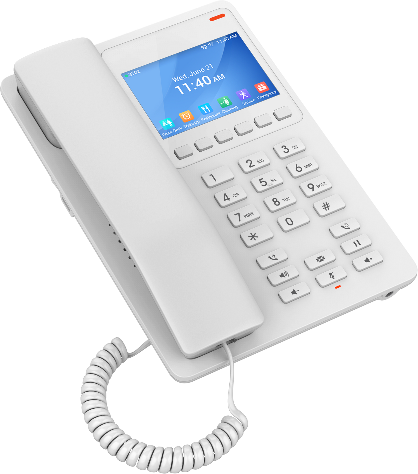 Grandstream GHP630 & GHP631 Series Hotel IP Phone with Color LCD | PoE & Wi-Fi