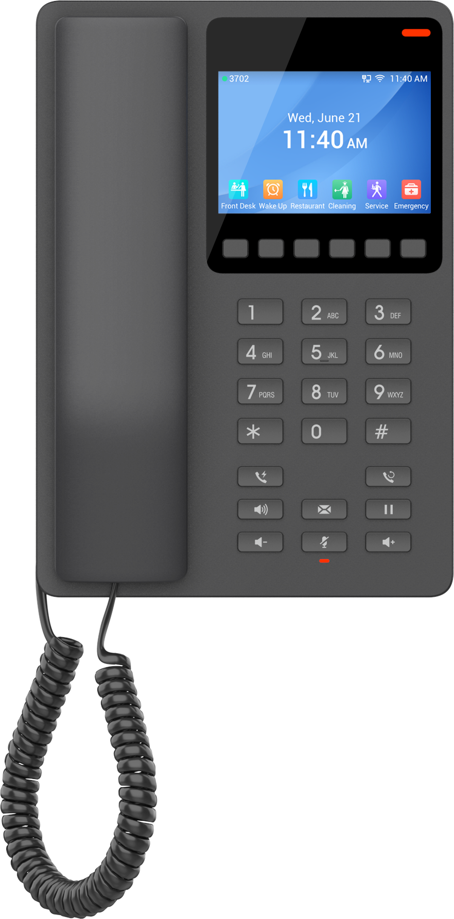 Grandstream GHP630 & GHP631 Series Hotel IP Phone with Color LCD | PoE & Wi-Fi