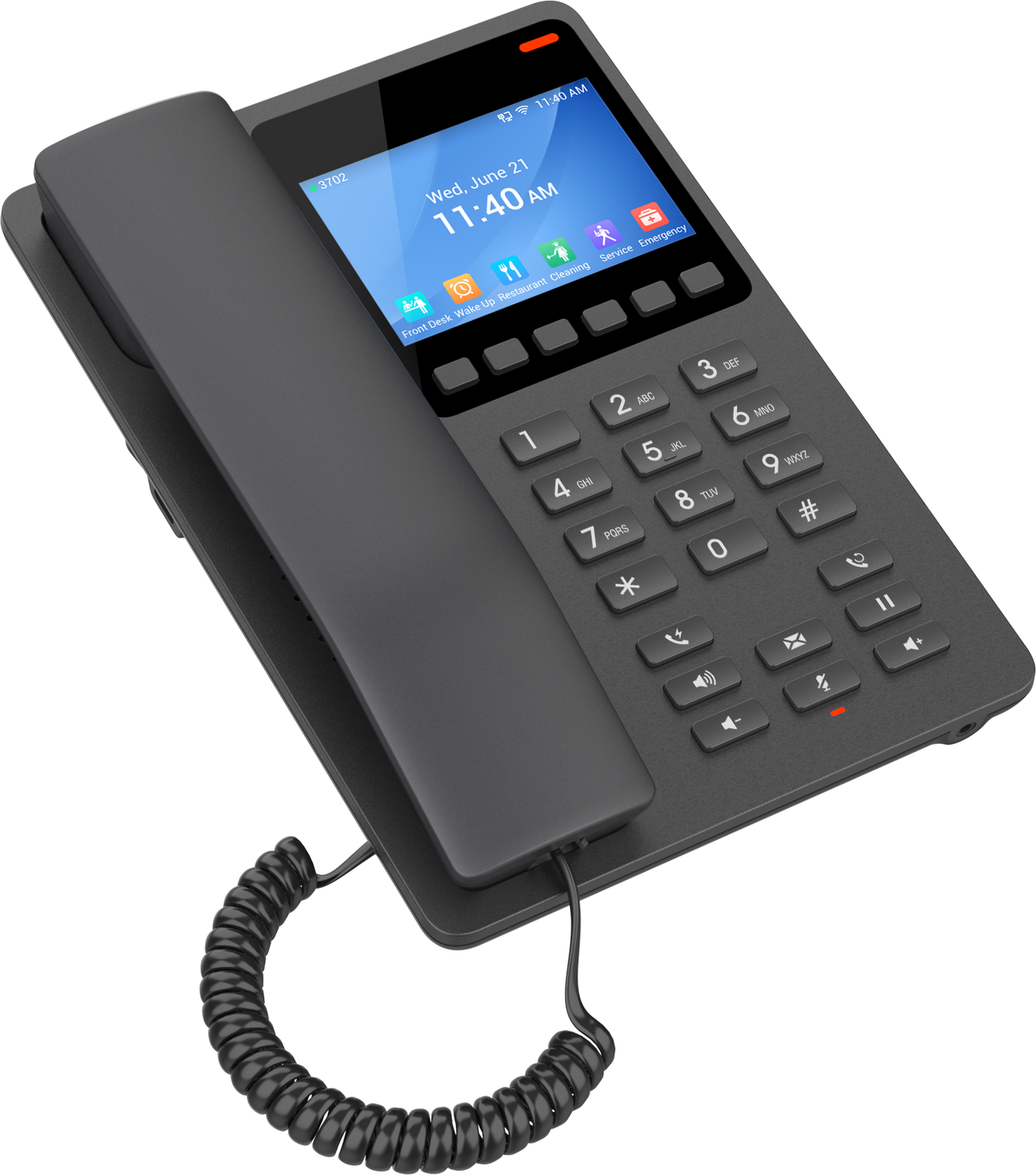 Grandstream GHP630 & GHP631 Series Hotel IP Phone with Color LCD | PoE & Wi-Fi