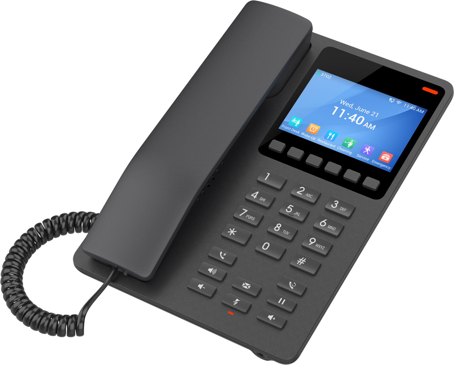 Grandstream GHP630 & GHP631 Series Hotel IP Phone with Color LCD | PoE & Wi-Fi