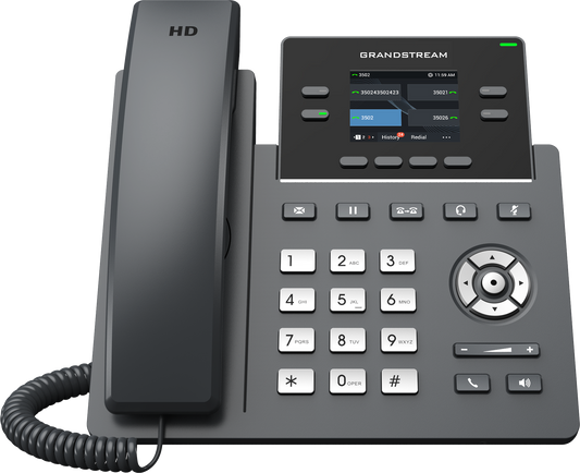 Grandstream GRP2612 Series IP Phone | 4-Line HD SIP Phone