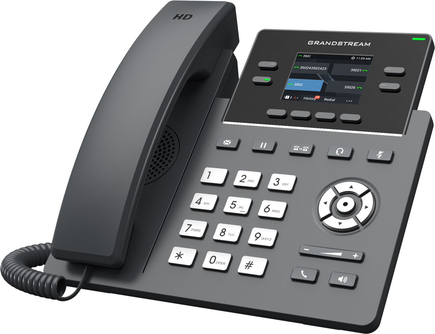 Grandstream GRP2612 Series IP Phone | 4-Line HD SIP Phone
