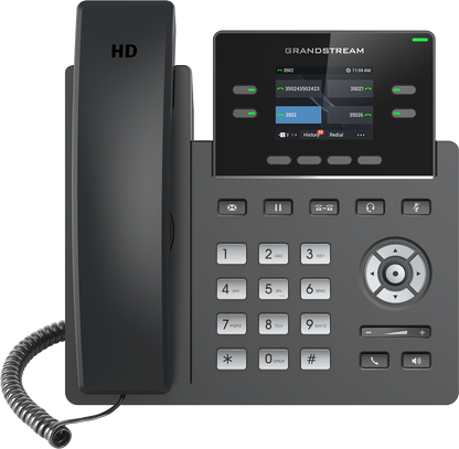 Grandstream GRP2612 Series IP Phone | 4-Line HD SIP Phone