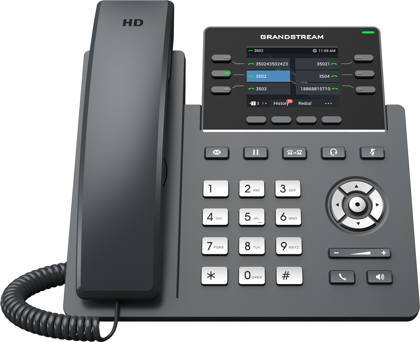 Grandstream GRP2613 Series IP Phone | 6-Line Carrier-Grade SIP Phone
