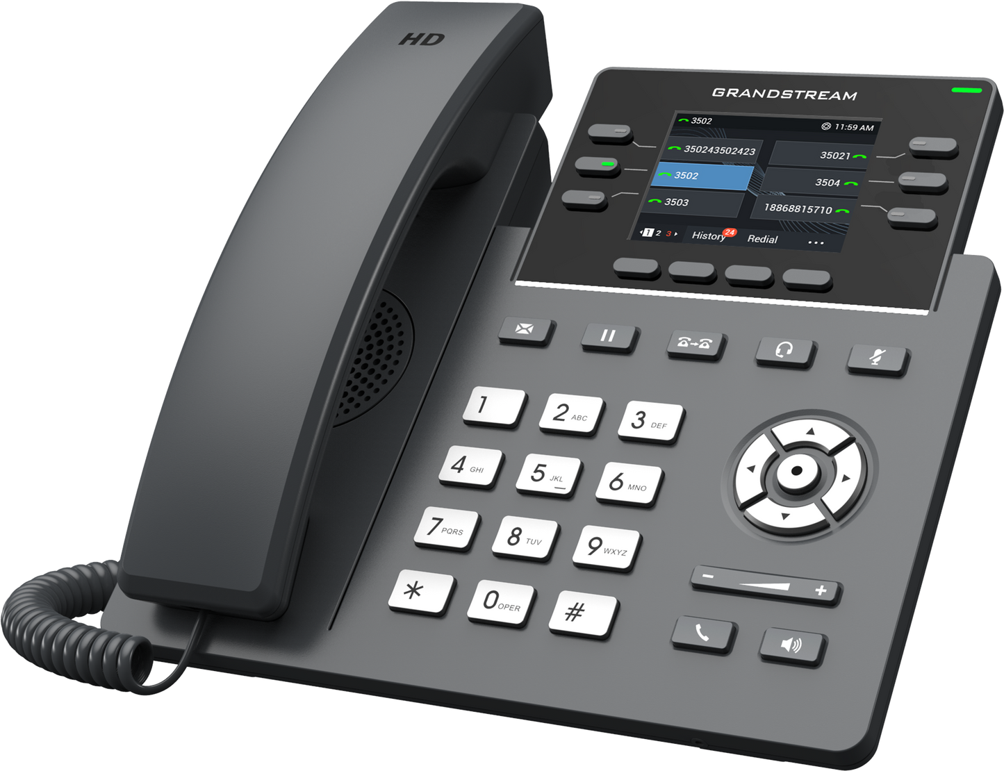 Grandstream GRP2613 Series IP Phone | 6-Line Carrier-Grade SIP Phone
