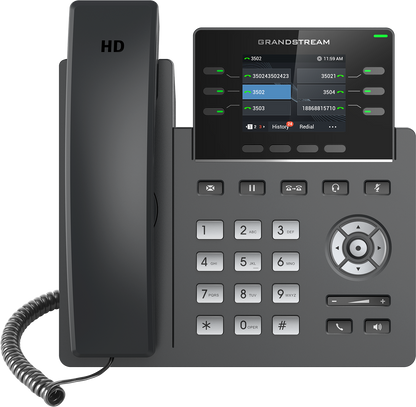 Grandstream GRP2613 Series IP Phone | 6-Line Carrier-Grade SIP Phone
