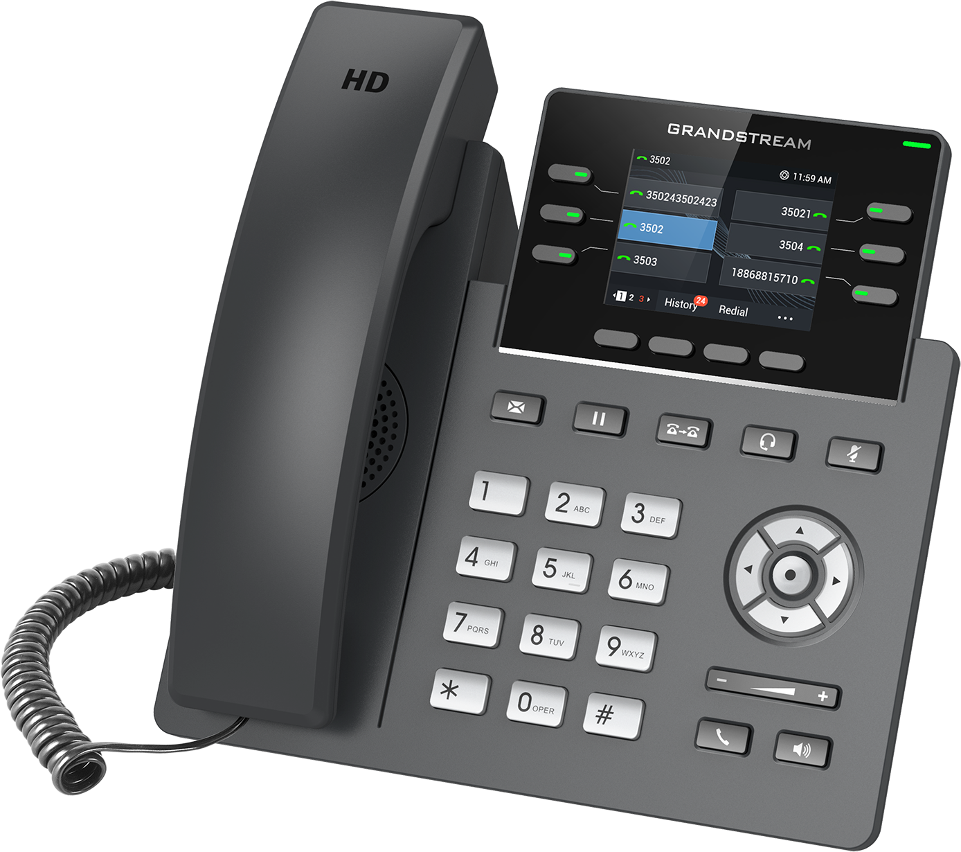 Grandstream GRP2613 Series IP Phone | 6-Line Carrier-Grade SIP Phone