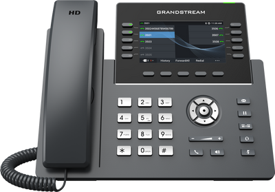 Grandstream GRP2615 IP Phone | 10-Line HD SIP Phone with Wi-Fi 6, Bluetooth & Gigabit PoE