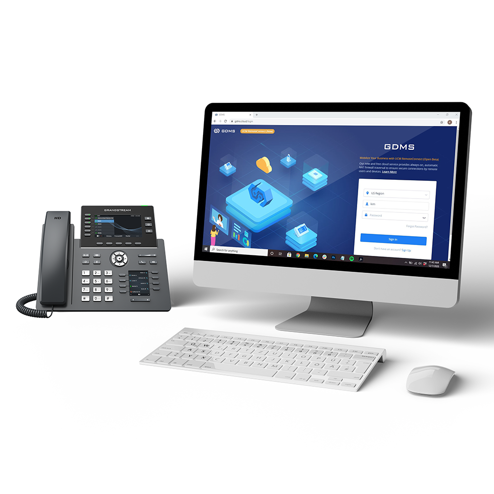 Grandstream GRP2616 IP Phone | 6-Line HD SIP Phone with Dual LCD, Wi-Fi 6, Bluetooth & Gigabit PoE