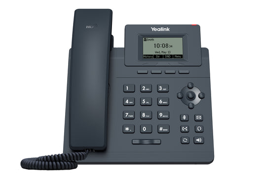 Yealink SIP-T30P IP Phone | Entry-Level HD Voice Desk Phone with PoE
