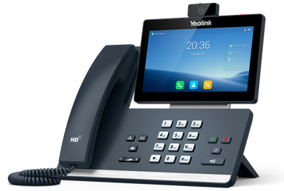Yealink SIP-T58W IP Video Phone with Camera | Android Smart Business Phone | Elite Desktop Collaboration Device