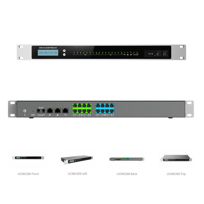 Grandstream UCM6300 Series IP PBX | Unified Communication & Collaboration Platform