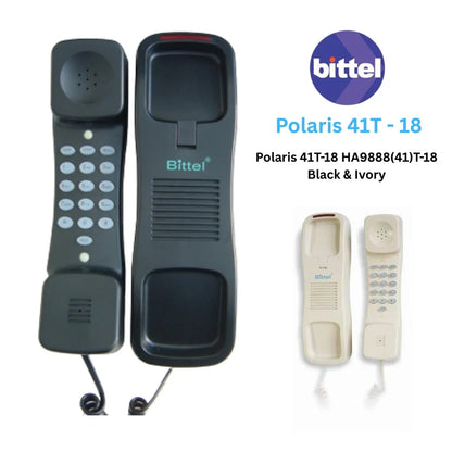 Bittel Polaris 41T-18 HA9888(41)T-18 Corded Telephone | Hospitality, Waterproof Bathroom Phone